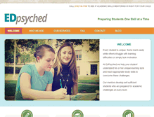 Tablet Screenshot of edpsyched.com